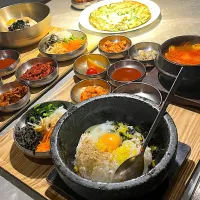 石焼ビビンバとスンドゥブのランチ|Sakikoさん