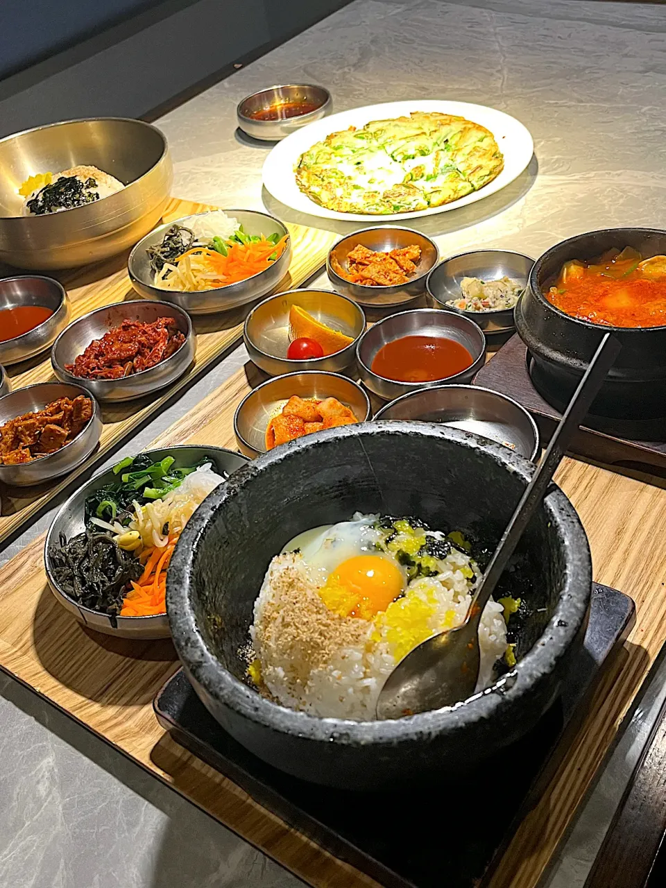 石焼ビビンバとスンドゥブのランチ|Sakikoさん