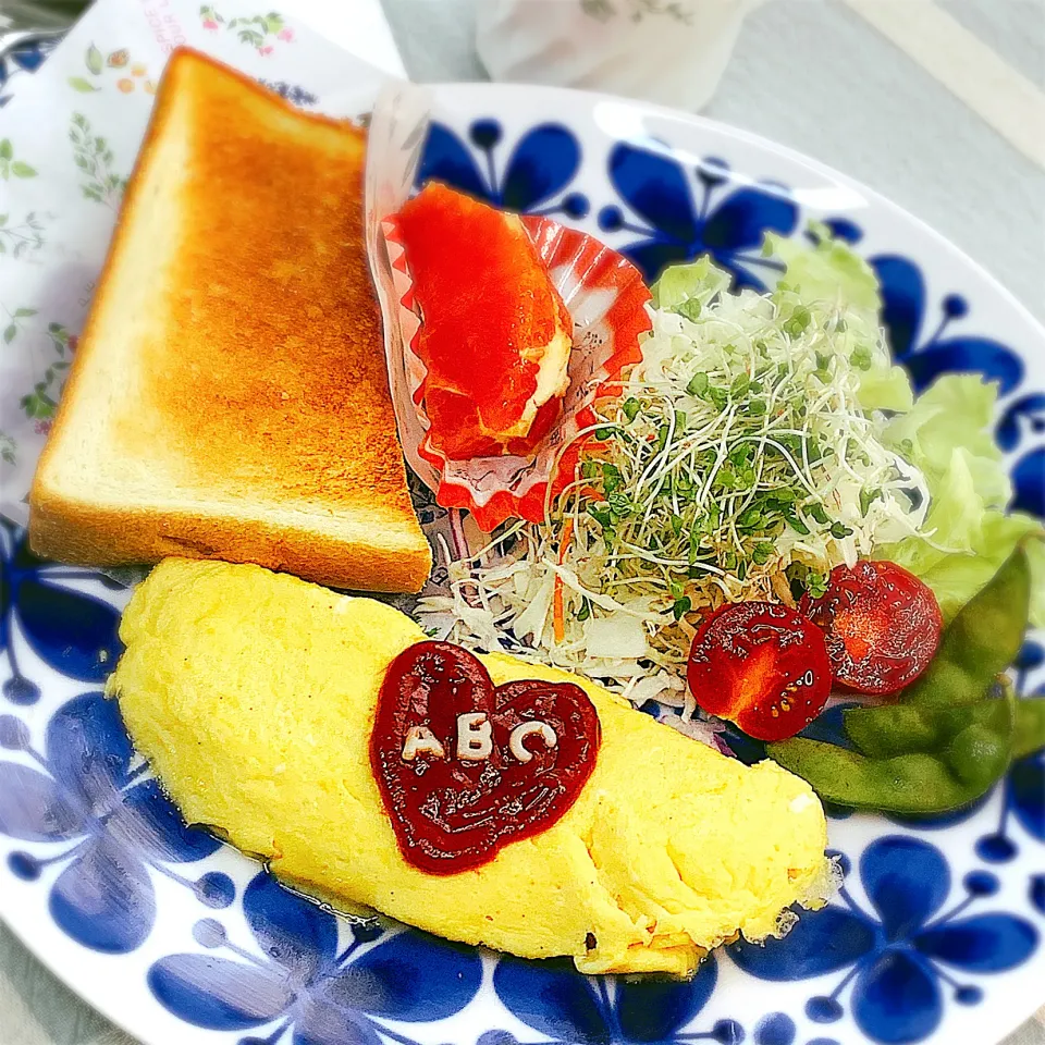 オムレツ❤️|アスママさん