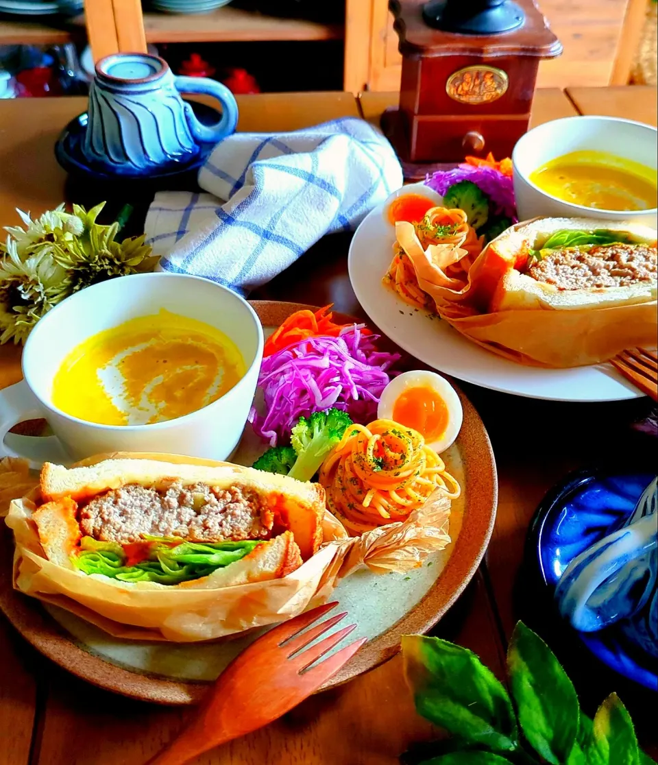 プレートランチ🩷|さらママさん