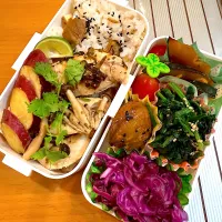 😋秋の受験生応援弁当🌰|moyukitaさん