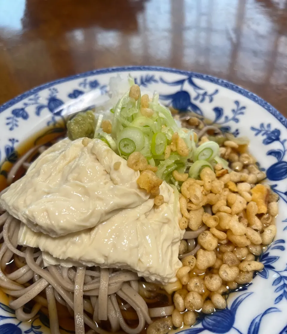 ぶっかけ湯葉蕎麦|さんだーさん