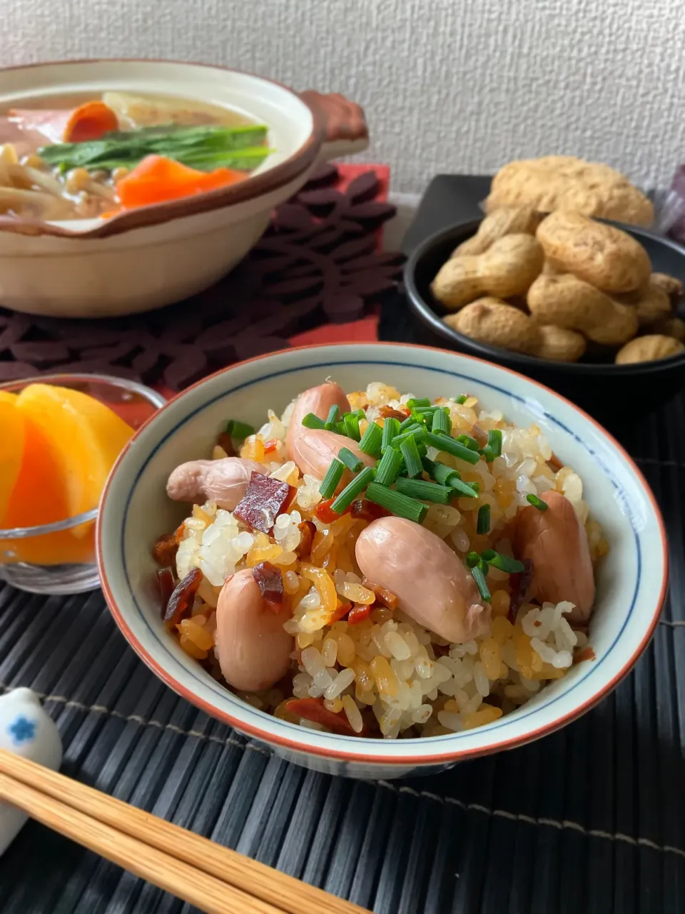生落花生de混ぜご飯|スイーツポテトさん