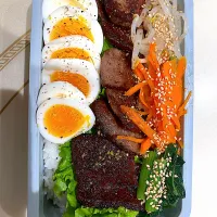 焼肉弁当ナムル付き|💟しゅる姫さん