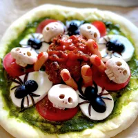 ハロウィンピザ|jarinkoさん