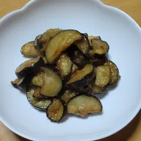 ナスの甘みそ炒め| しまだ ちえこさん