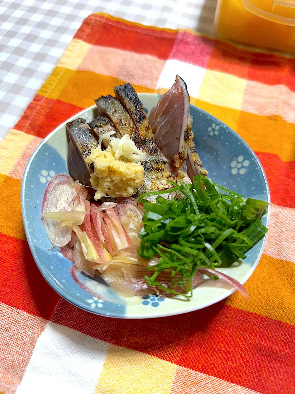 鰹のタタキ香味野菜和え|ハガネメンタルさん