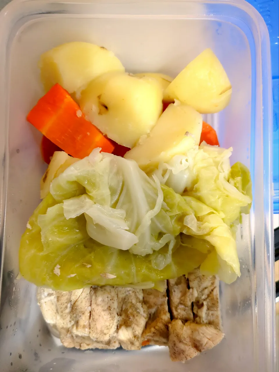 蒸し野菜と蒸し鶏|shumatsu3さん