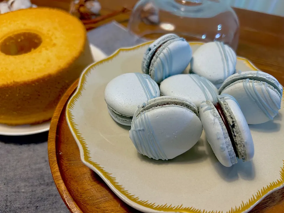 マカロンと米粉シフォン|n_nさん