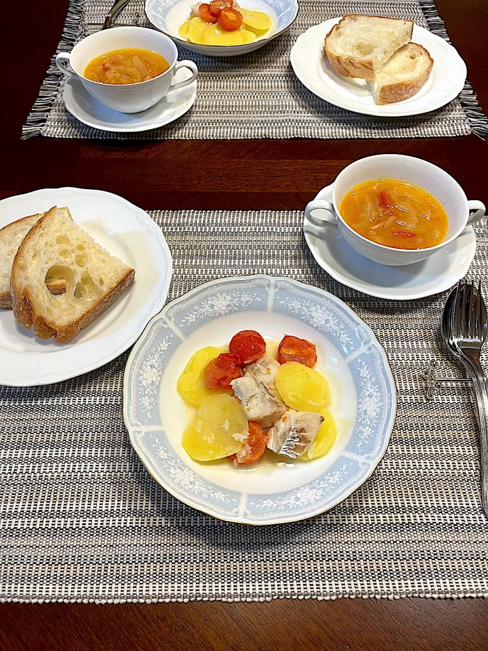 たらとじゃがいもの重ね蒸し|lingesさん