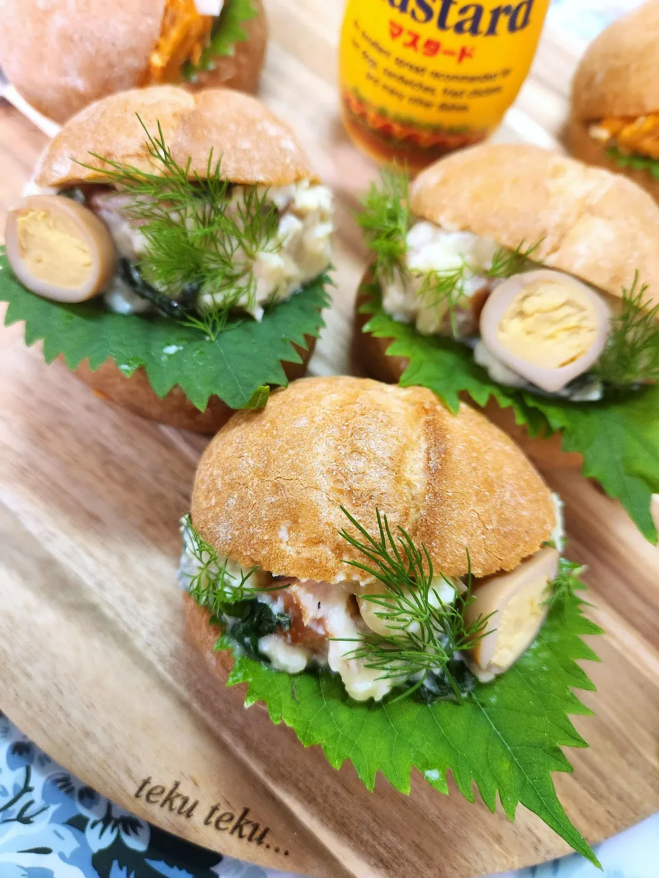 @きなこさんの料理 🔷ほうれん草とベーコンの🥔ポテサラ🥪サンドイッチ準備🔷|@きなこさん