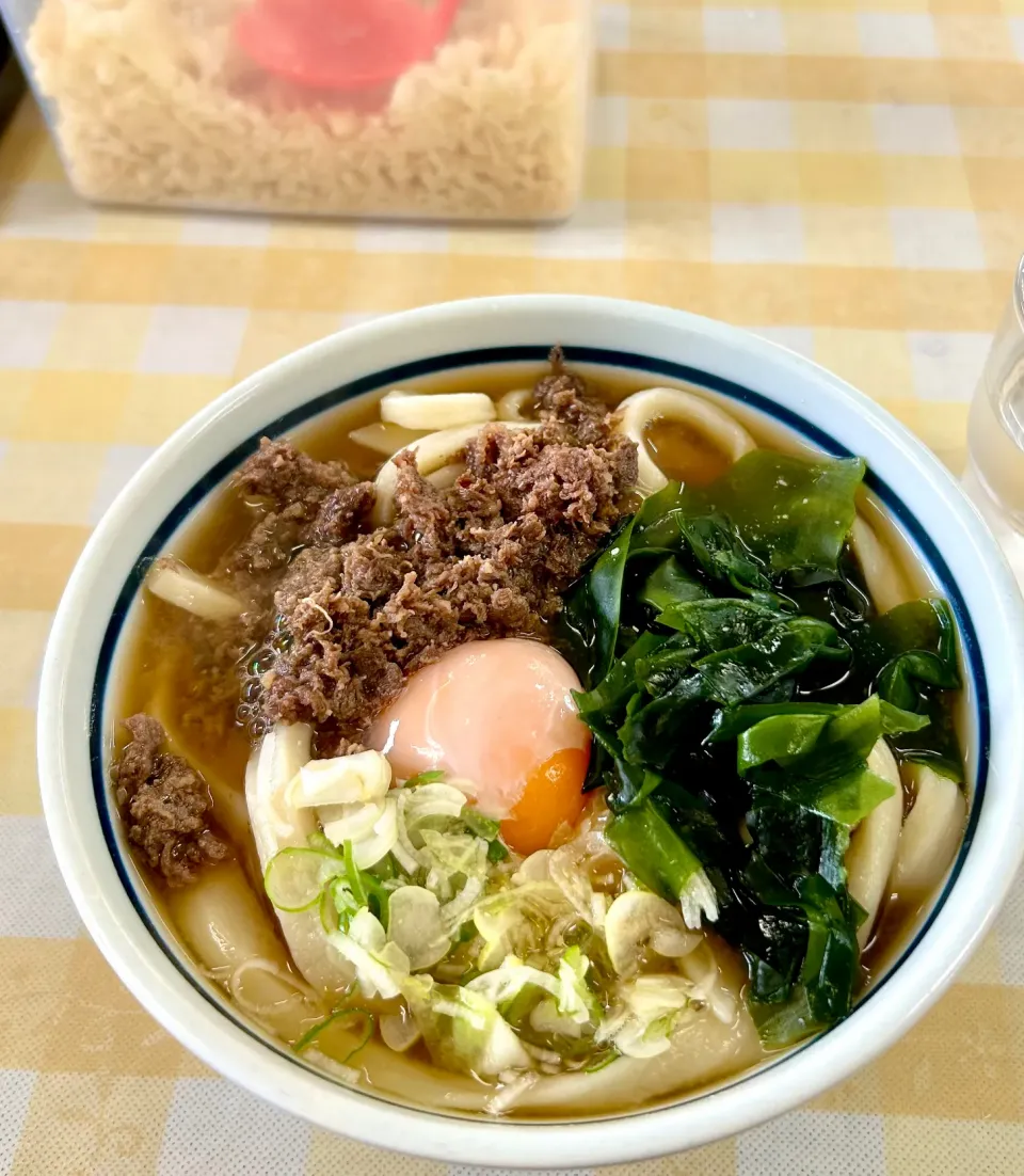 肉月見うどん|けいこさん