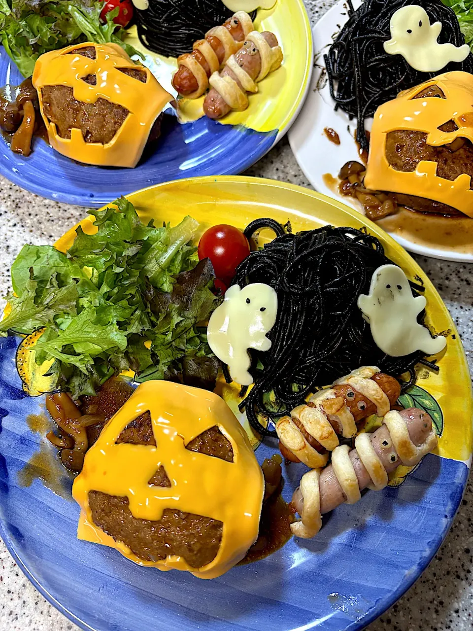 ハロウィンご飯🎃|えみちさん