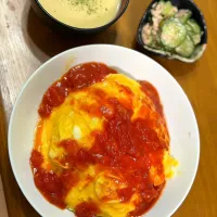 オムライスとコンポタ🥄|ｐｒｉｖａｔｅサロン　Octoさん