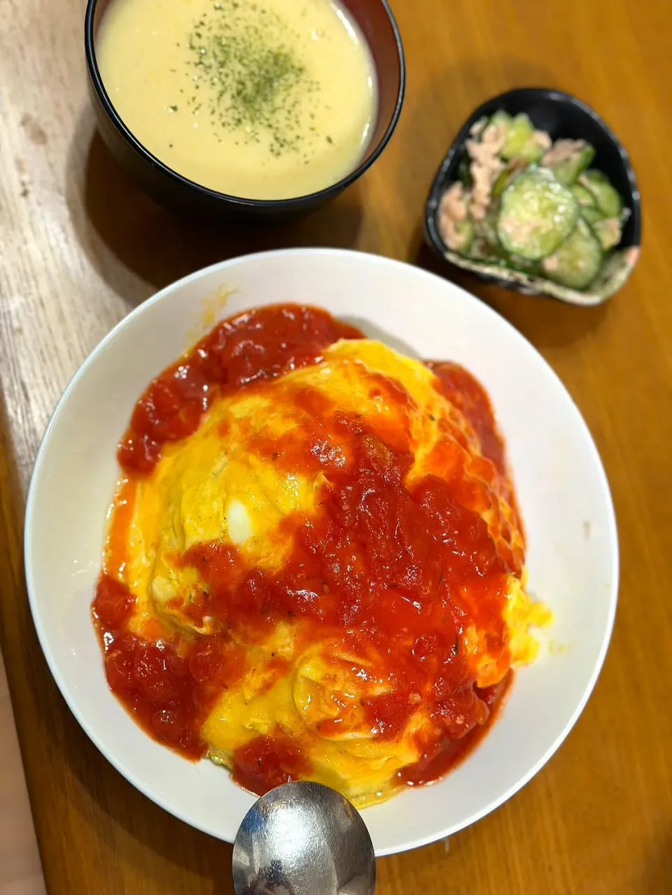 オムライスとコンポタ🥄|ｐｒｉｖａｔｅサロン　Octoさん