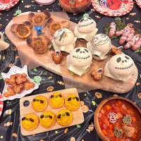 ハロウィンバーガー🎃|あやさん