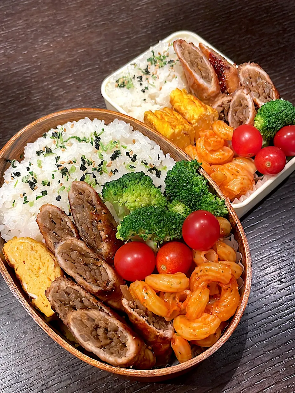 肉巻ききんぴらごぼうのお弁当|雑草シェリーさん