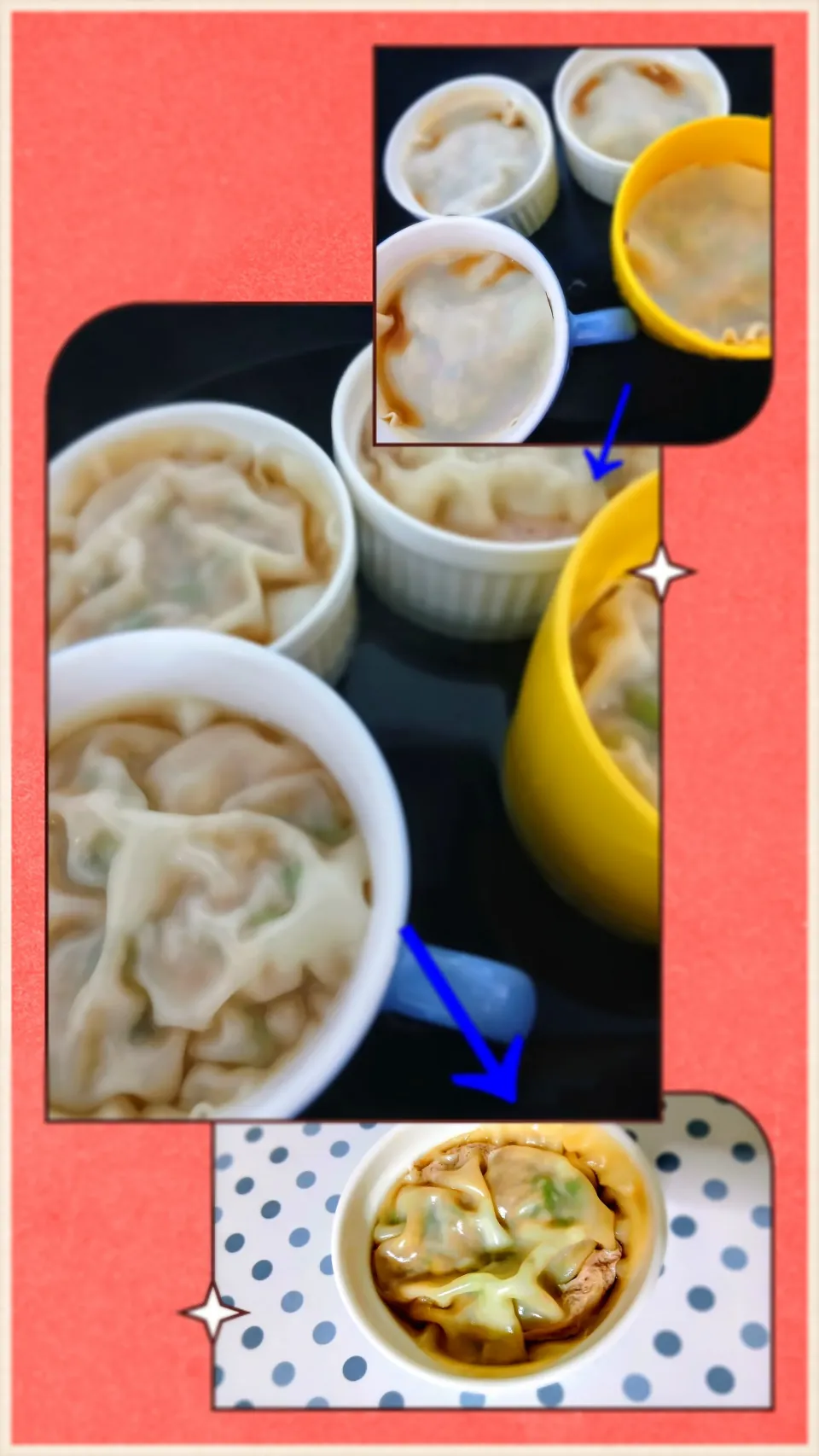 ミニカップで包まない肉汁小籠包(*´艸｀*)✨|ぽんすけさん