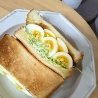 たまごのわんぱくホットサンド|mi_neneco♪さん