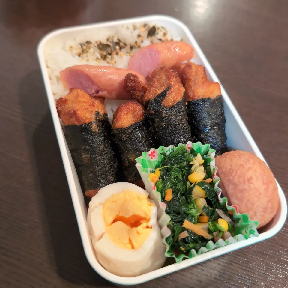 のり巻きチキン弁当🍱|Rieさん