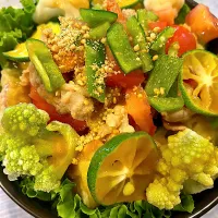 豚しゃぶサラダ🥗弁当|cocochiさん