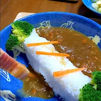 秩父市浦山ダム風ダムカレーを作ってみた|cerezoさん
