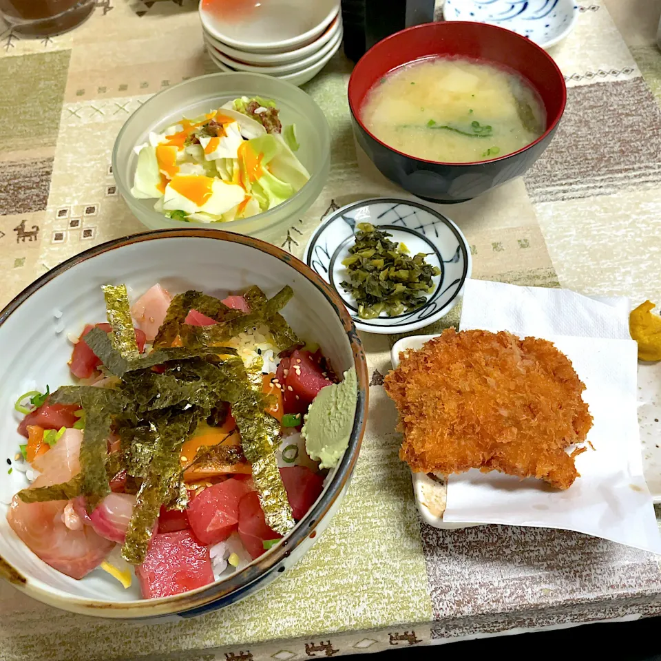 ゴマミックス丼 ヒレカツ1枚セット|T. Wonderさん