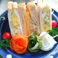 小料理あやさんの料理 今日のお弁当からデリサラダ|きこりnoteさん