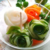 キャンディー風甘酢漬け