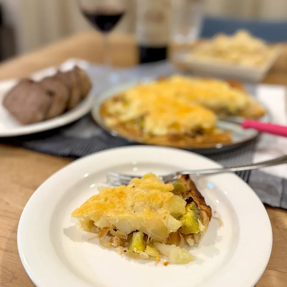 じゃがいもとさつまいものパイ|acoさん