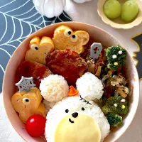 くまちゃんのハロウィン弁当|yumimaさん