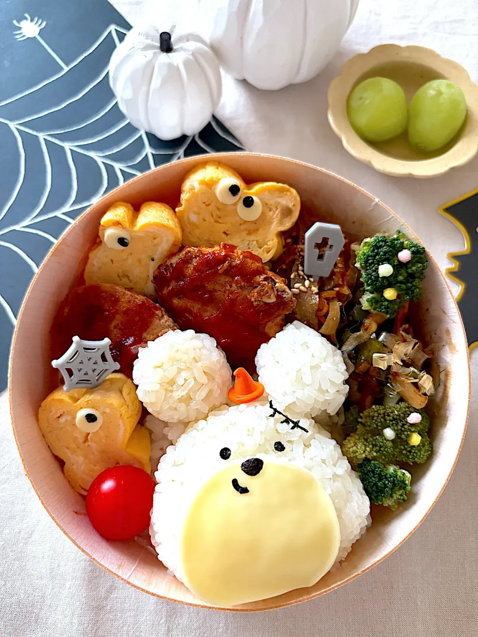 くまちゃんのハロウィン弁当|yumimaさん