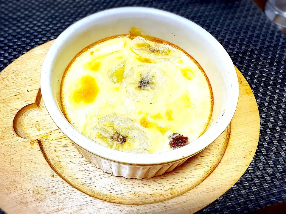 りんごとさつまいも、バナナのフラン|cocoaさん