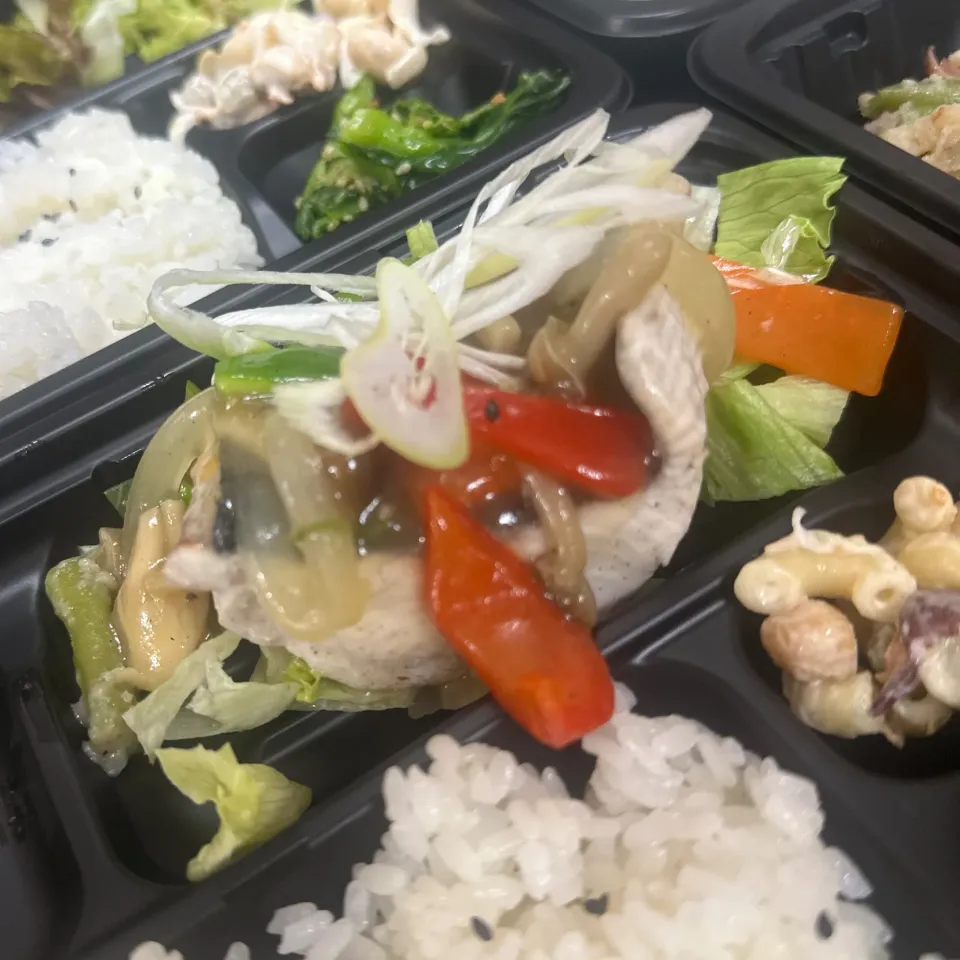 白身魚の和風あんかけ弁当|沖縄「ピロピロ」ライフさん