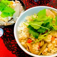 ✩.*˚牛ごぼうの炊き込みご飯| ゆきえもんさん