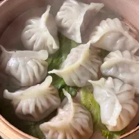 香菜豬肉蒸餃 (パクチー餃子)