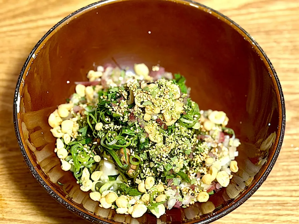 ☆めかぶ納豆冷奴|まぁたんさん