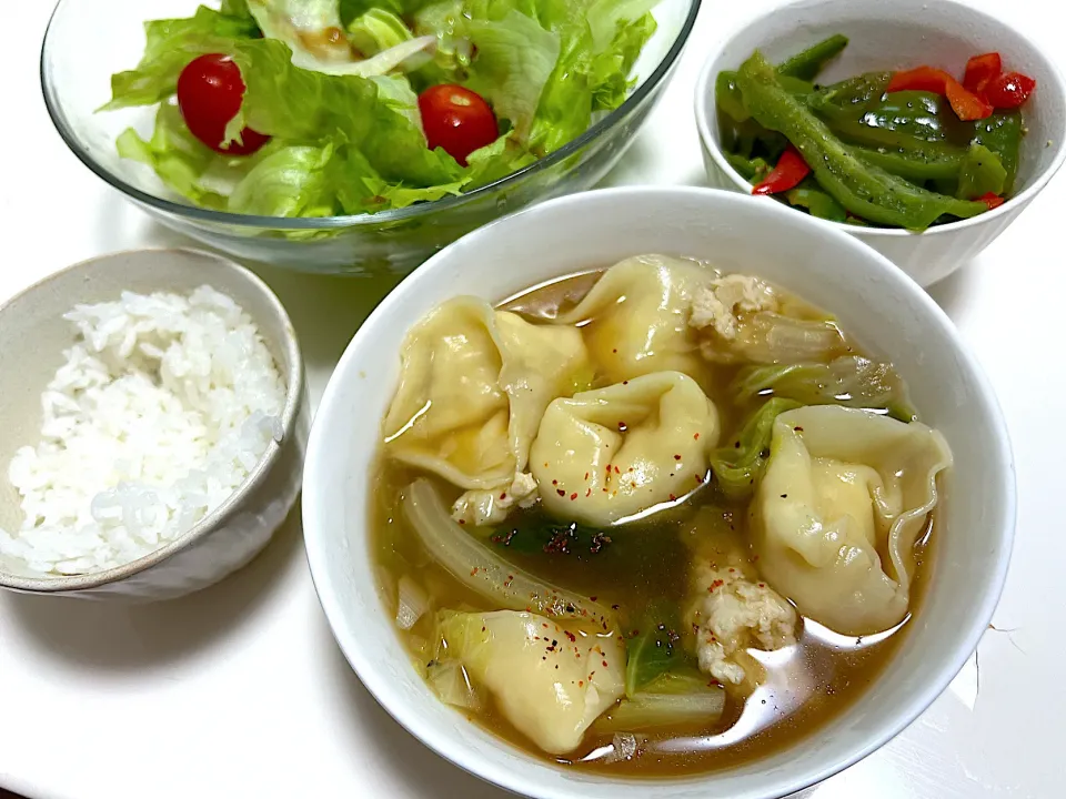 鶏ひき肉とはんぺんの水餃子(長谷川あかりさんレシピ)|ゆちゃなyuchanaaさん