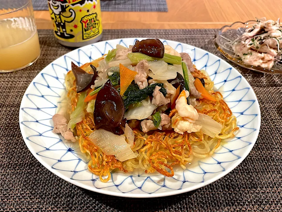 あんかけかた焼きそば🥢|Saori.Sさん