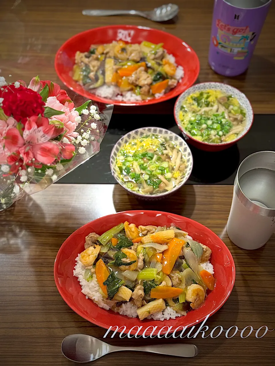 結婚記念日晩ご飯💍|マイコさん