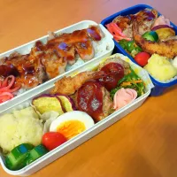 次男・私弁当|tamagomagomagoさん