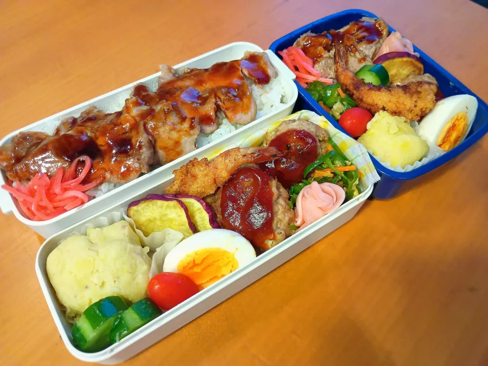 次男・私弁当|tamagomagomagoさん