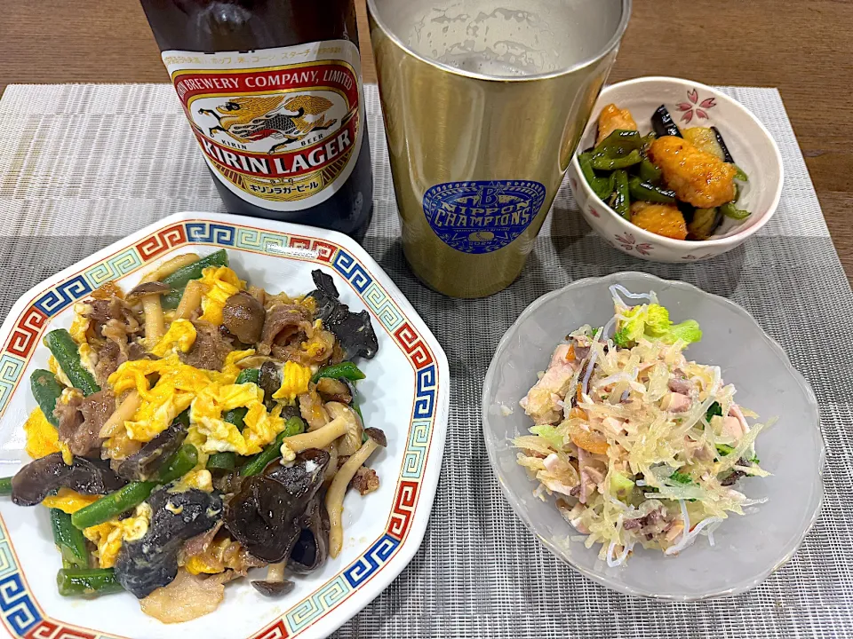 ビールが 美味しい晩ご飯|sakuramochiさん