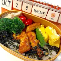 2025.10.28 中1弁当|r_momさん