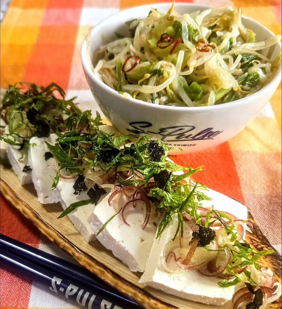 ニラもやピリ辛中華ナムル飯
薬膳のっけ豆腐|マギーさん