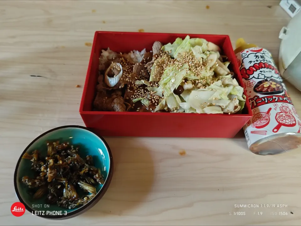 2025/10/27の食事メニューは国産牛しゃぶ肉重&自家製大根菜|Tarou  Masayukiさん