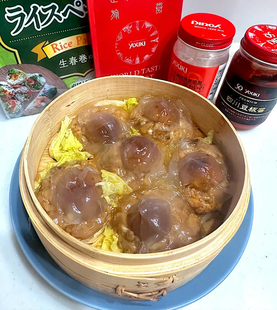 キノコ🍄‍🟫たっぷりトロふわシウマイ♨️|ひろりんさん