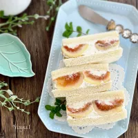 いちじくクリームサンド|ゆーこどんさん