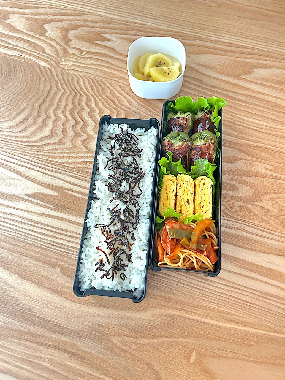 ピーマンの肉詰め弁当🍱|nonoさん