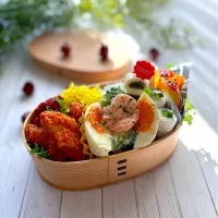 ヤムニョムチキン弁当|マーブルさん